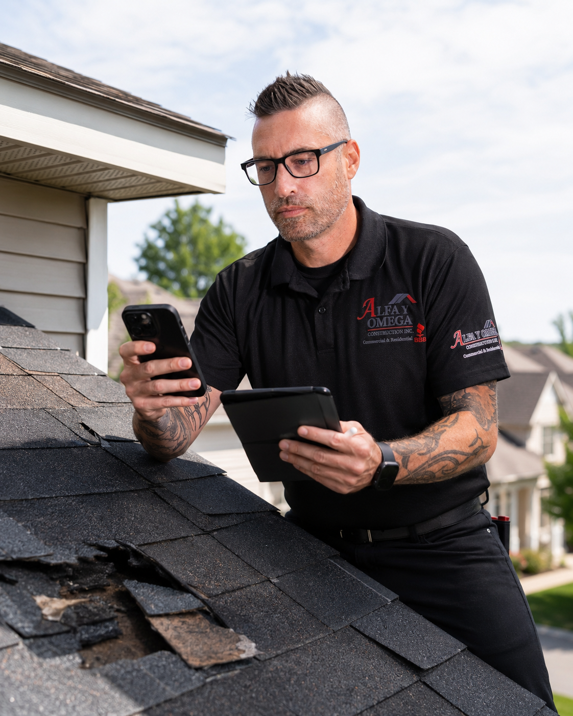 Insurance Claims Help by Alfa Y Omega Construction in the Omaha area