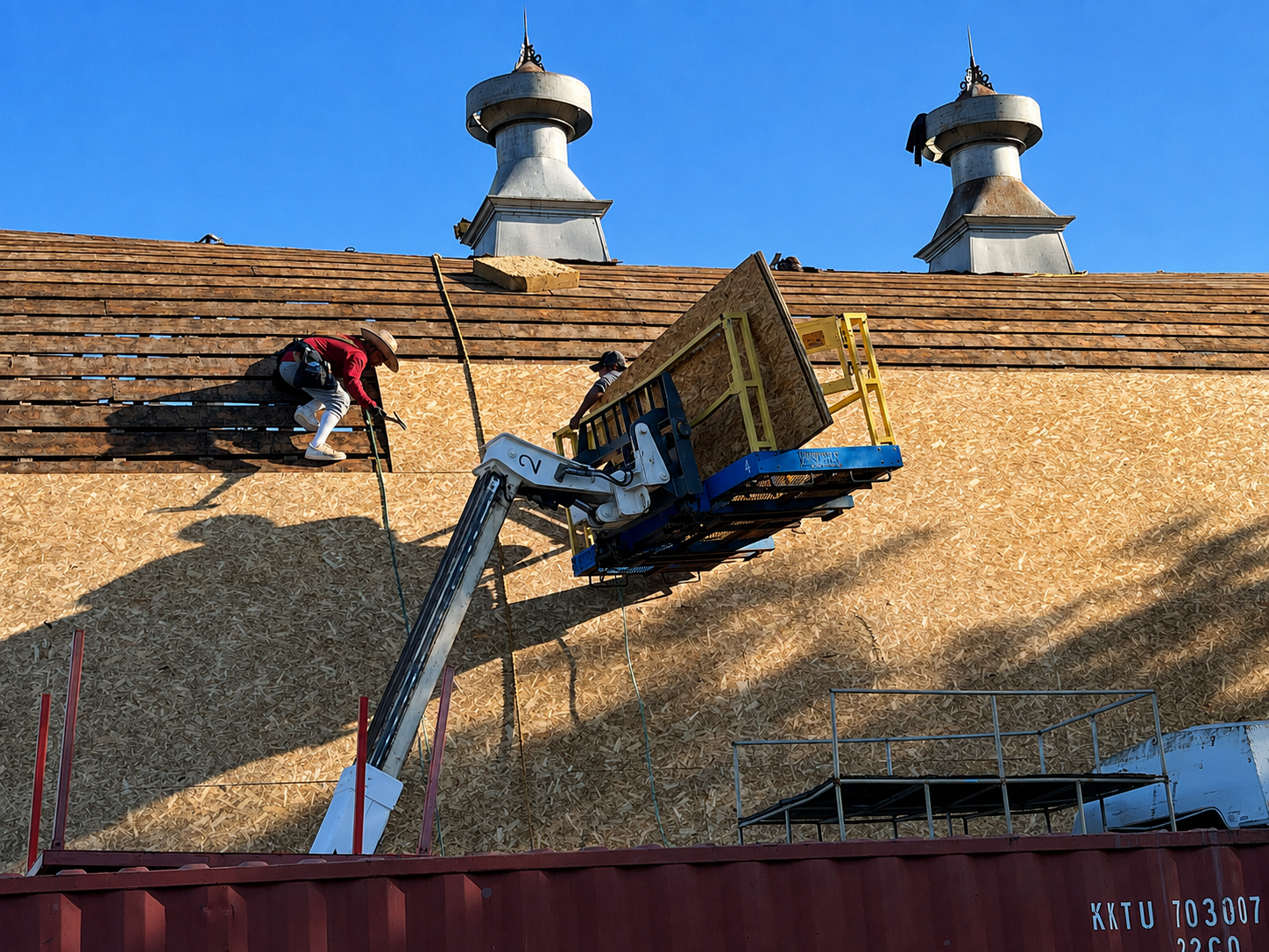 Roof Replacement by Alfa Y Omega Construction in the Omaha area